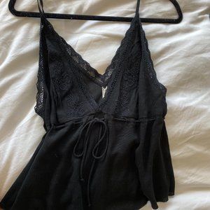 Free People Tank Black